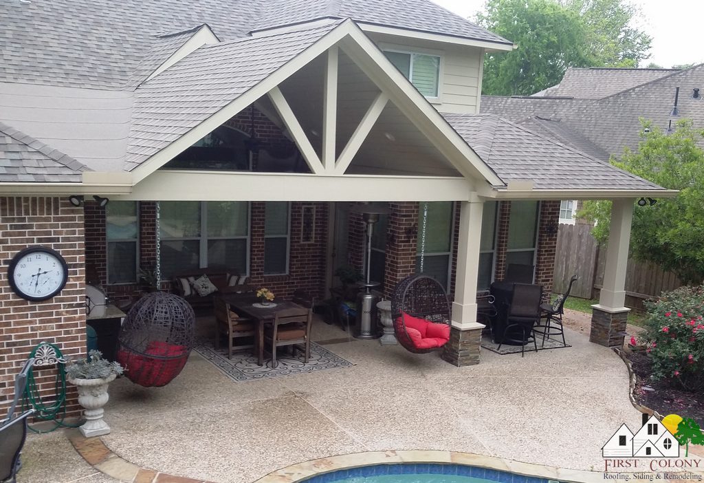 First Colony Roofing Patio Cover