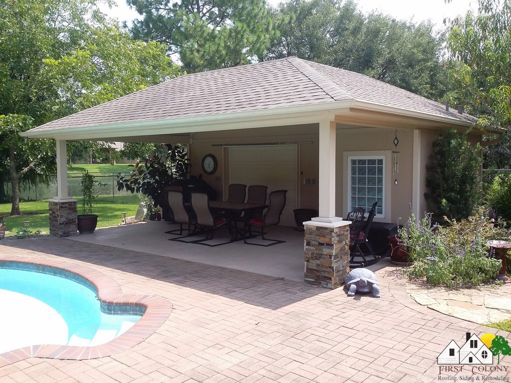 First Colony Roofing Patio Cover