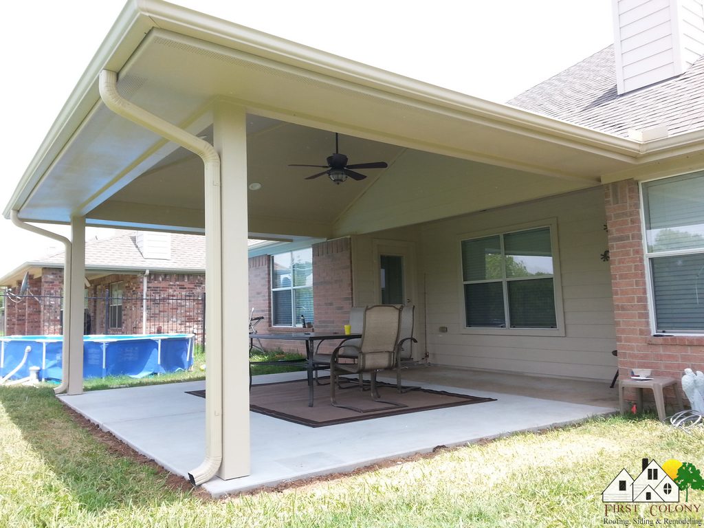 Patio Cover Portfolio First Colony Roofing, Siding and Remodeling