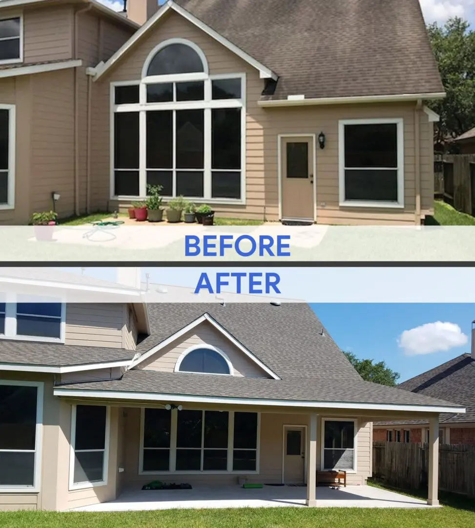Backyard upgrade with added patio