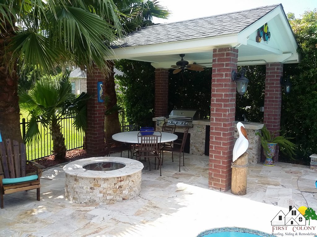 First Colony Roofing Patio Cover