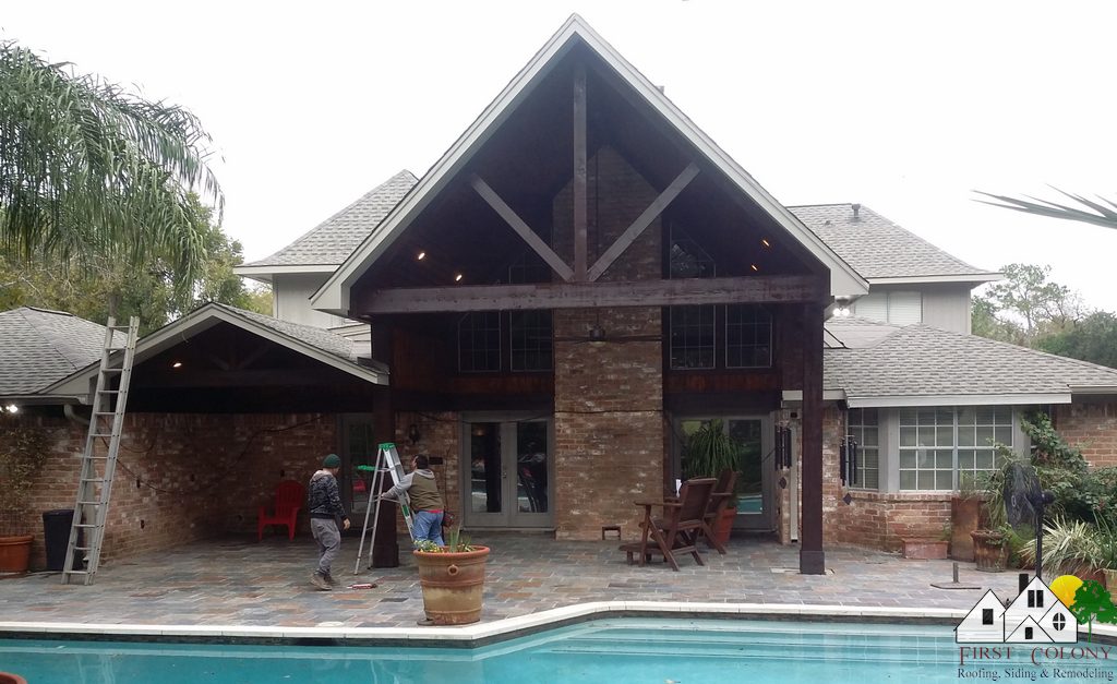 First Colony Roofing Patio Cover