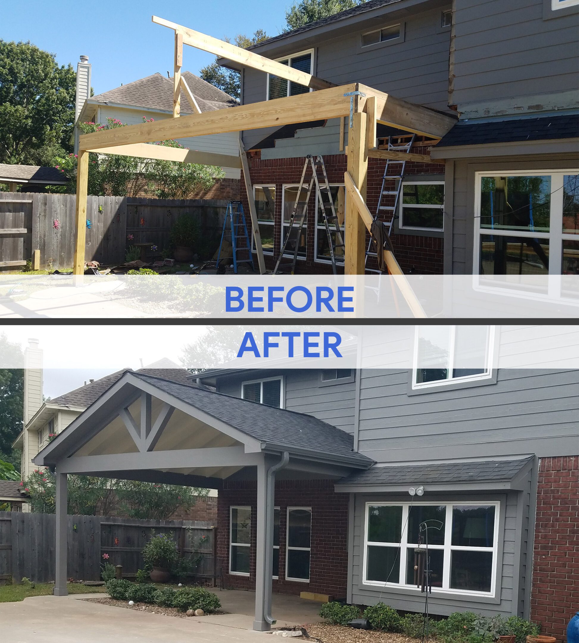 Home renovation project comparison